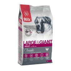 BLITZ ADULT LARGE&GIANT BREEDS/для взр. собак крупных и гигантских п-д/ 2 кг BLITZ ADULT LARGE&GIANT BREEDS/для взр. собак крупных и гигантских п-д/ 2 кг