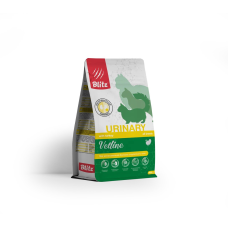 Blitz Cat Vetline Urinary корм диетический д. кошек, при мочекаменной болезни струвитного типа/1,5 кг
