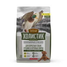 Холистик Премьер, д/соб. сред. и круп. «Утка с рисом», 7кг