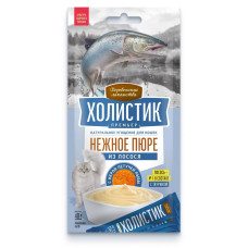 Премьер,д/кош.«Нежное пюре из лосося с икрой летучей рыбы»,4х10г