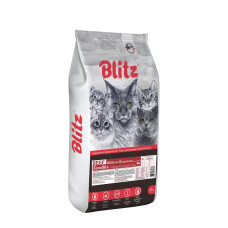 BLITZ STERILISED CATS DUCK/сухой корм для стерилиз.-х кошек с Уткой/ 0,4 кг BLITZ STERILISED CATS DUCK/сухой корм для стерилиз.-х кошек с Уткой/ 0,4 кг